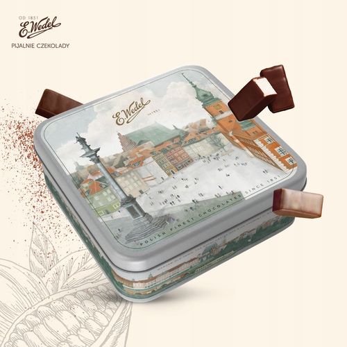 Ptasie Mleczko Waniliowe 340 g Puszka prezentowa E.Wedel na Arena.pl