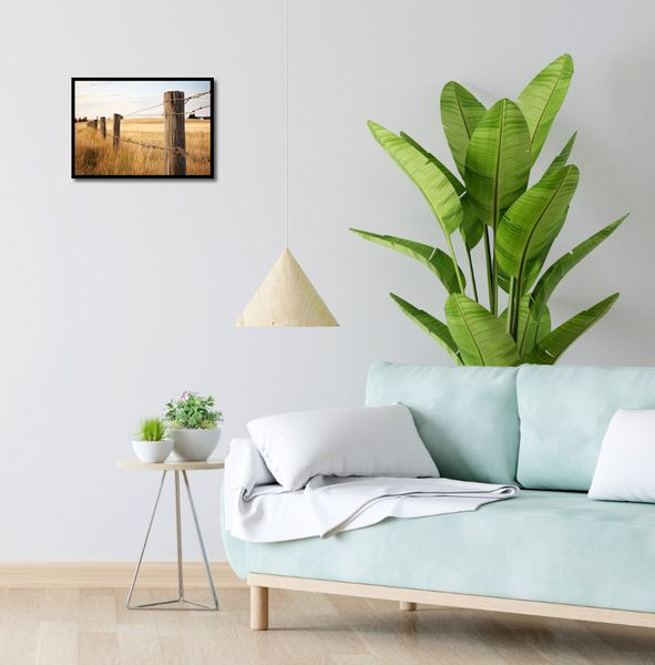 Plakat 42x29,7cm Płot na Polu zdjęcie 4