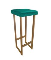Hoker krzesło barowe ALEX 90cm podstawa złota MG20