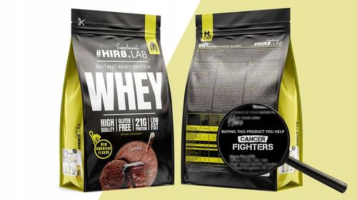 Białko koncentrat serwatkowe WPC 750 g Instant Whey Protein czekolada hiro na Arena.pl