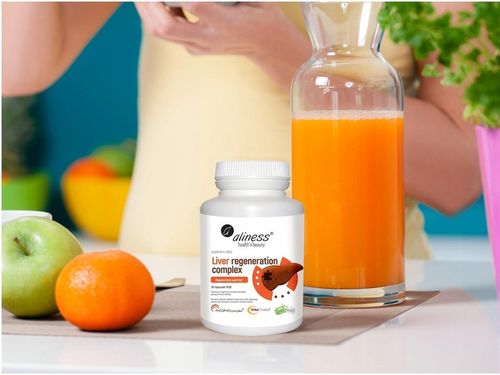 Aliness LIVER REGENERATION Complex Cholina 90 kaps. na Arena.pl