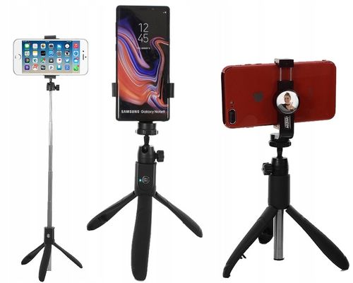 KIJEK DO SELFIE TRIPOD STATYW PILOT BLUETOOTH na Arena.pl