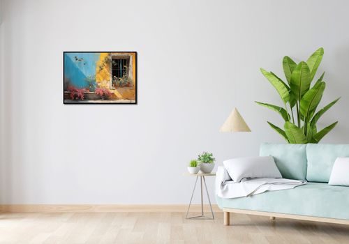 Plakat 70x50cm Słoneczna Ulica na Arena.pl