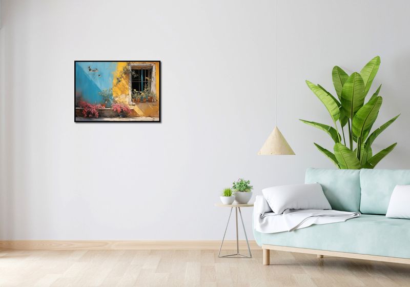Plakat 70x50cm Słoneczna Ulica zdjęcie 4