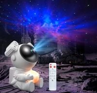 Projektor Astronauta Galaxy nightlight LED zmiana kolorów, regulacja kosmos