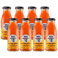 Bracia Sadownicy Sok tłoczone jabłko z marchewką 250 ml x 8 sztuk