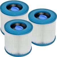 3x FILTR ZMYWALNY DO KARCHER MV2 MV3 WD2 WD3 SE4001 WD2 PLUS KWD V17 V15