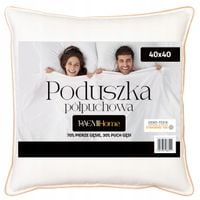 Poduszka Jasiek z Pierza i Puchu 40x40 PÓŁPUCHOWA PaemiHome