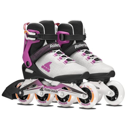 Rolki Rollerblade Macroblade 84 W Light Grey Violet Orange 39/40. na Arena.pl