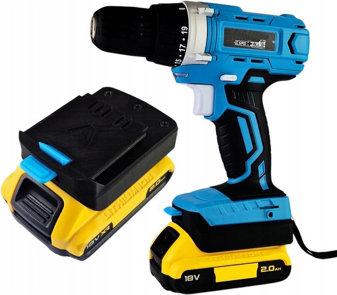 Adapter baterii DeWalt do narzędzi Dedra 18V SAS akumulator zdjęcie 1
