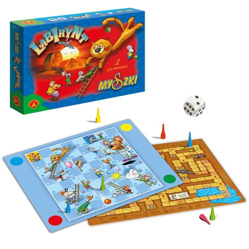 ALEXANDER Gra Myszki Labirynt 2w1 na Arena.pl