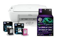 URZĄDZENIE WIELOFUNKCYJNE 3w1 HP deskjet 2820 WIFI + TUSZE+NAPEŁNIACZ