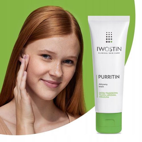 Iwostin Purritin Aktywny Krem Na Trądzik x2 na Arena.pl