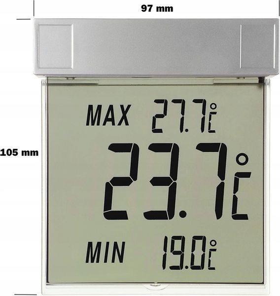 TFA 30.1025 VISION termometr okienny elektroniczny zdjęcie 2