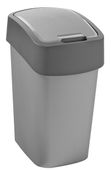 Curver Flip Bin Kosz Na Śmieci Szaro-Grafitowy 10l