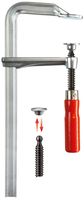 ŚCISK ŚRUBOWY ŚLUSARSKI STAL 160/80MM GZ16 BESSEY
