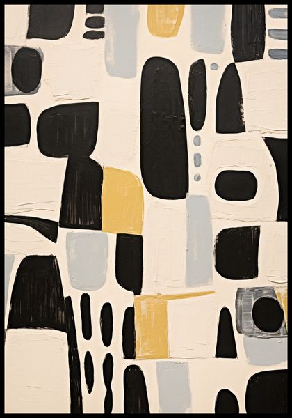 Plakat 68x98cm Geometria Cieni zdjęcie 2