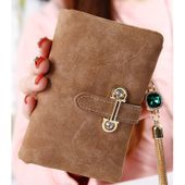 Portfel Damski W Stylu VINTAGE - HIT! Brązowy