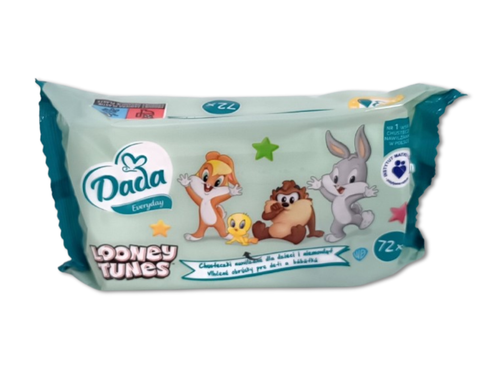 Chusteczki nawilżane Dada Everyday 7x72 Looney Tunes na Arena.pl
