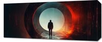 Obraz 70x30cm Portal do Świata