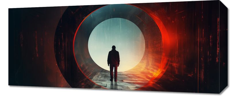 Obraz 70x30cm Portal do Świata zdjęcie 1