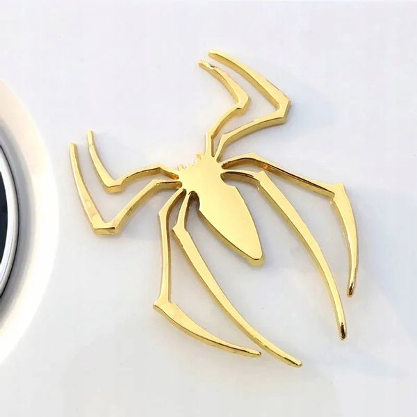 Emblemat 3D Spider Man Pająk Tuning Chrom Tuning zdjęcie 4