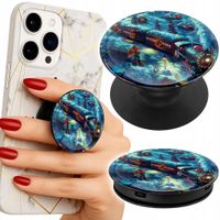 Uchwyt do telefonu Popsocket na palce/stojak POCIĄG EKSPRES ŚWIĄTECZNY