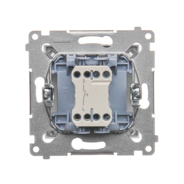 Simon54 Przycisk "dzwonek" DD1.01/43 srebrny zdjęcie 3