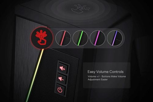 Głośniki komputerowe Redragon GS520 Anvil RGB do komputera na Arena.pl