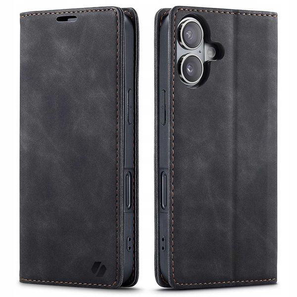 Spacecase Wallet Iphone 16 Black zdjęcie 7