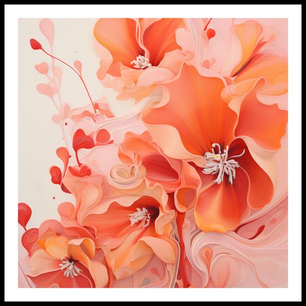 Plakat 60x60cm Płynąca Pasja zdjęcie 3