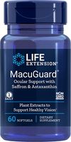 LIFE EXTENSION MacuGuard Ocular Support with Saffron & Astaxanthin (60 kaps
