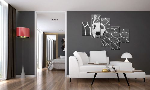 Obraz Drukowany 100X75 Piłka W Bramce na Arena.pl