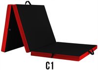 MATERAC GIMNASTYCZNY ĆWICZEŃ SKŁADANY 180x80x6