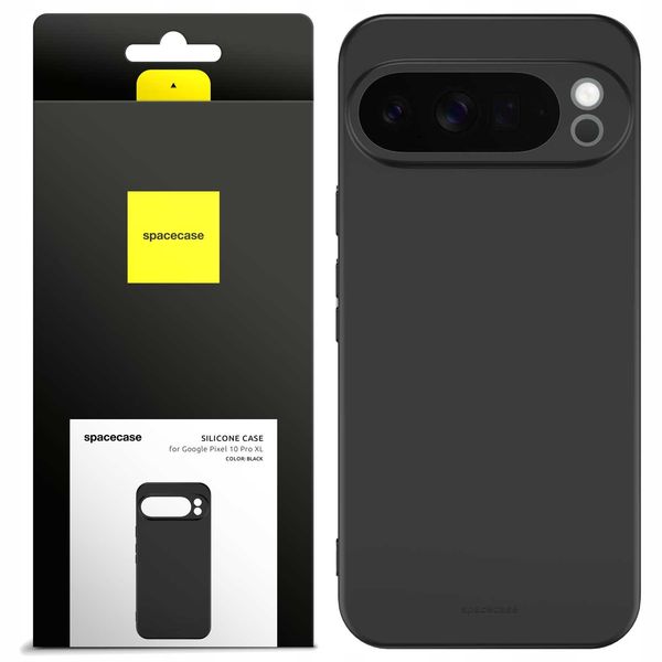Spacecase Silicone Case 3.0 Google Pixel 10 Pro Xl Black zdjęcie 1