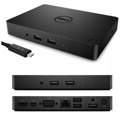 Uniwersalna Stacja Dokująca USB-C Dell Business Dock HDMI mDP 4K LAN 5xUSB na Arena.pl