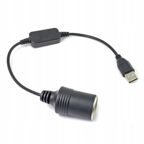 UADAPTER AUTO KONWERTER USB GNIAZDO ZAPALNICZKI na Arena.pl