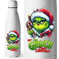Termos - Butelka Termiczna - Grinch - Świąt nie będzie!
