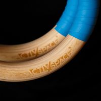 KÓŁKA GIMNASTYCZNE OBRĘCZE DREWNIANE KOŁA DO ĆWICZEŃ CROSSFIT PODCIĄGANIA