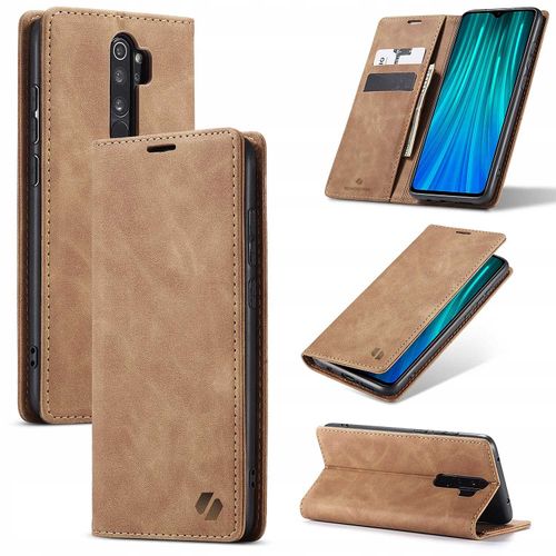Spacecase Wallet Redmi Note 8 Pro Light Brown na Arena.pl