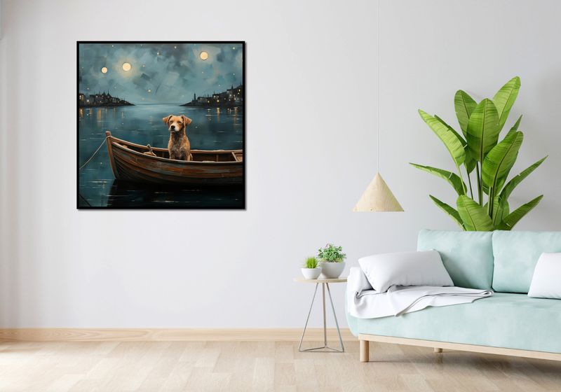 Plakat 100x100cm Przygoda o Północy zdjęcie 4