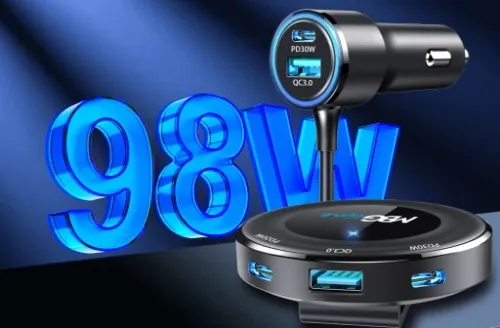 ROZDZIELACZ GNIAZDA ZAPALNICZKI ŁADOWARKA USB PD na Arena.pl