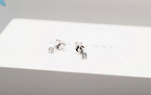 Złote kolczyki KZD5010M - Diament na Arena.pl