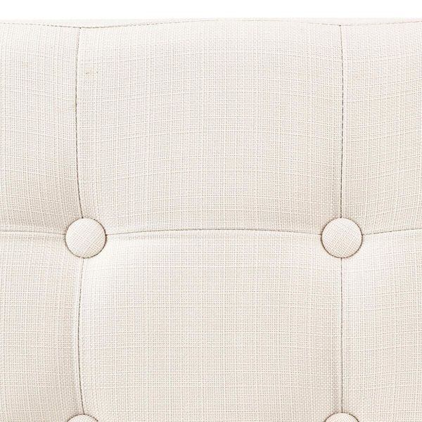 Pufa Lysandre duża beżowa zdjęcie 3