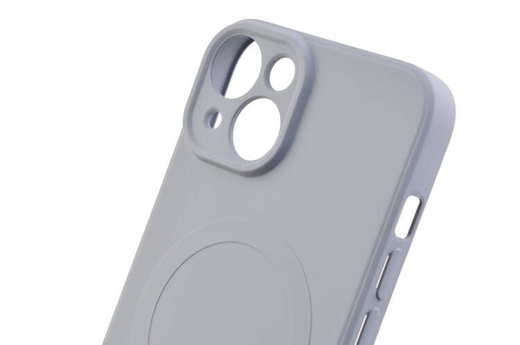 Etui Mercury Goospery MagSafe Silicone do Apple iPhone 14 niebieski zdjęcie 5