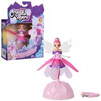 CRYSTAL FLYERS LATAJĄCA WRÓŻKA MAGICZNA UNOSZĄCA SIĘ W POWIETRZU RÓŻOWA 5+