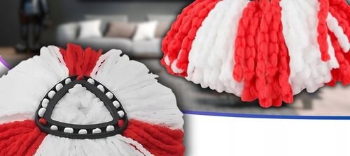 12X WKŁAD DO MOPA OBROTOWEGO VILEDA TURBO WKŁAD ZAPAS KOŃCÓWKA MEGA CHŁONNE na Arena.pl