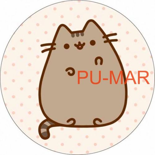 Opłatek na tort KOT PUSHEEN Kotek Kiciuś Miluśiński Tekst Gratis na Arena.pl