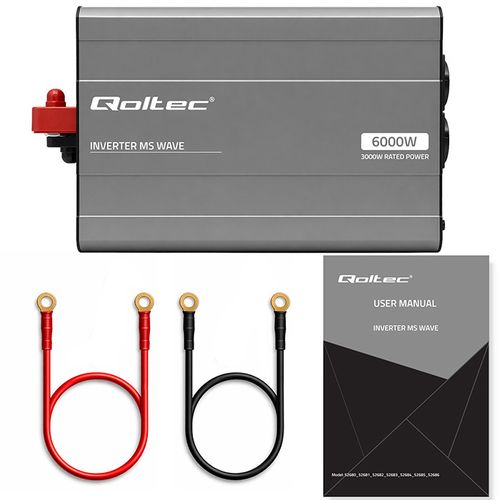 Przetwornica Qoltec 12V/230V 3000W USB na Arena.pl