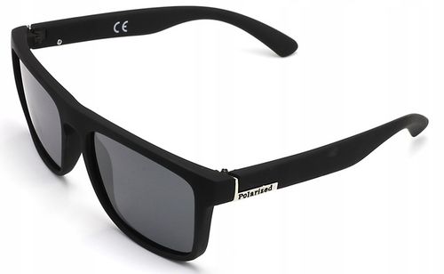 OKULARY PRZECIWSŁONECZNE MĘSKIE POLARYZACYJNE UV 400 ETUI POLARIZED CZARNE na Arena.pl